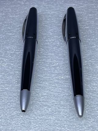 Conjunto Pluma y boligrafo plateado