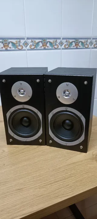 Amplificador sanyo + altavoces Fenton