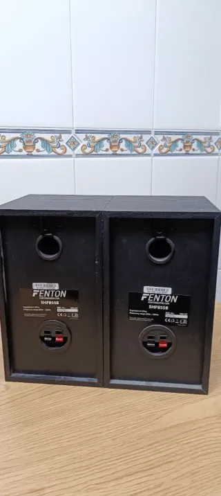 Amplificador sanyo + altavoces Fenton