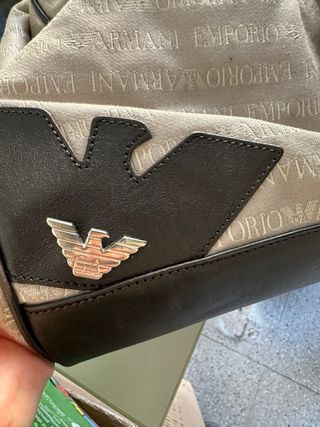 Borsa Emporio Armani Beige Donna