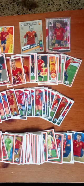 Cromos Selección Española Fútbol