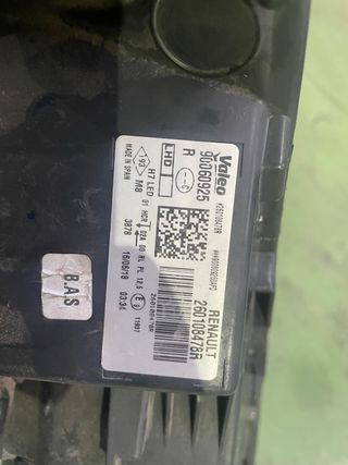 Faro Delantero Derecho Renault Megane