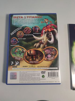 Crash Lucha de titanes PlayStation 2 PS2