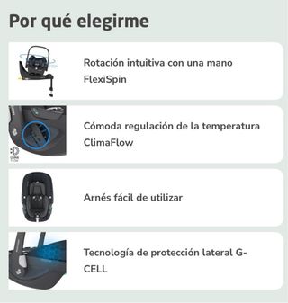 Silla de coche Maxi Cosi Pebble 360