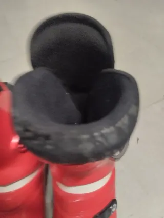 2 pares de botas de esquiar "vintage". Solomon y