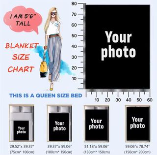 Manta personalizable (precio depende de tamaño)