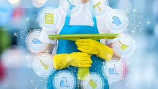 limpieza de comundidades locales pisos y oficianas