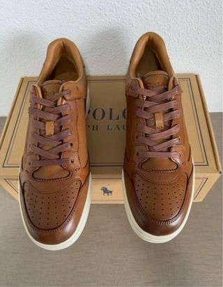 Polo Ralph Lauren zapatillas piel 43