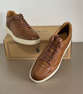 Polo Ralph Lauren zapatillas piel 43