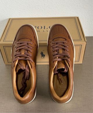 Polo Ralph Lauren zapatillas piel 43