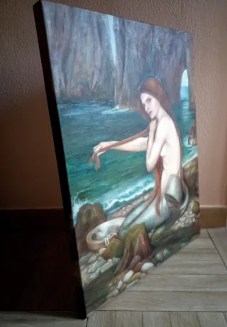 Cuadro, lienzo al óleo