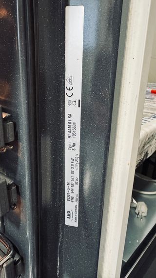 Horno AEG integrable inox – Made in Germany