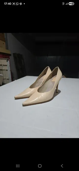 Tacco in vero cuoio taglia 37