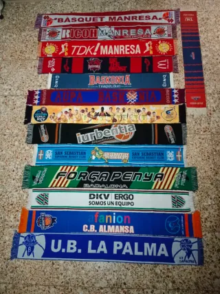 14 Bufandas Baloncesto