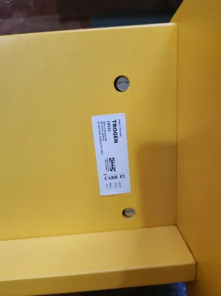 Taburete Trogen amarillo