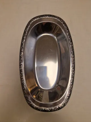 Dos bandejas de acero inoxidable WMF