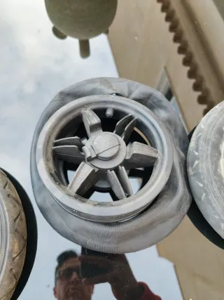 Ruedas carrito patinete, 10x2. Mountain buggy duet