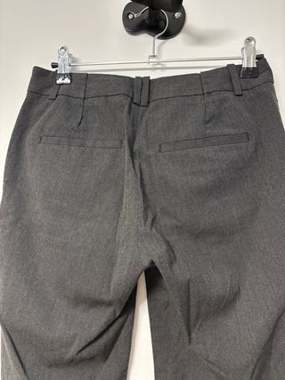 Pantalones de pinza ZARA gris