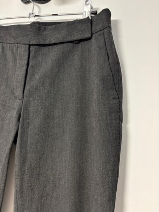 Pantalones de pinza ZARA gris