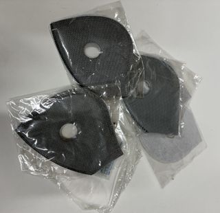 Lote 3 Máscaras Desporto + 6 Filtros Extra