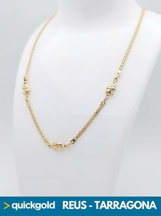 040-02-00514 GARGANTILLA ORO 18K ELEFANTES