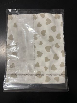 Sacchetto nascita con fascia ricamo