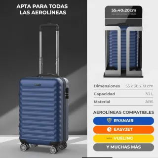 NUMADA - Maleta de Viaje Cabina 55x36x19cm (30L)