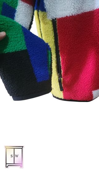 Polo Ralph Lauren Color Block Hybrid pile jacket