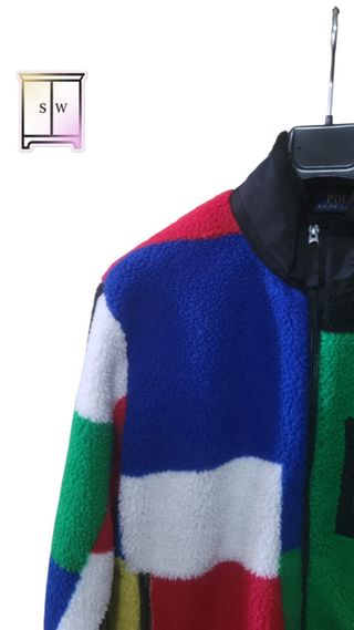 Polo Ralph Lauren Color Block Hybrid pile jacket