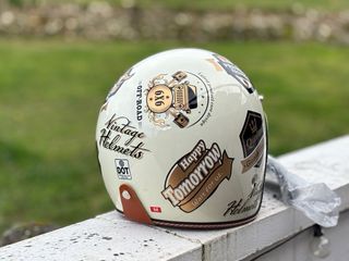 Casco moto jet integral