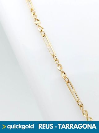 040-02-00516 CADENA ORO 18K ALTERNA 43.1CM