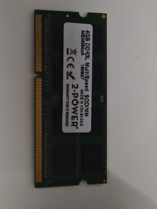 Memoria RAM 4GB DDR3L SODIMM