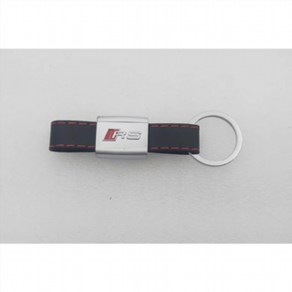 Llavero de cuero con logo AUDI RS REGALO REF.1224
