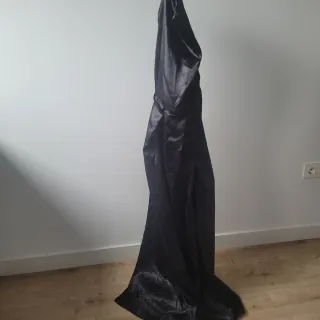 Capa negra disfraz niño.