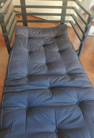 SILLON-CAMA gris