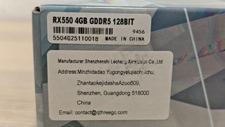 Grafica QTHREE Radeon RX 550 - 4GB GDDR5 - NUEVA