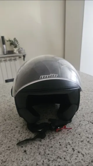 Casco JET UNIK Astro Negro Mate