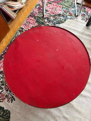 Mesa centro café vintage