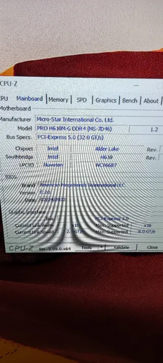 Pc sin hdd, sin gpu: 12400f, ddr4 3.2 16gb, h610m