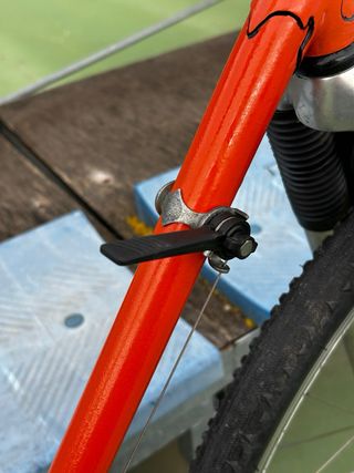 Bicicleta paseo naranja vintage XL ruedas 29”