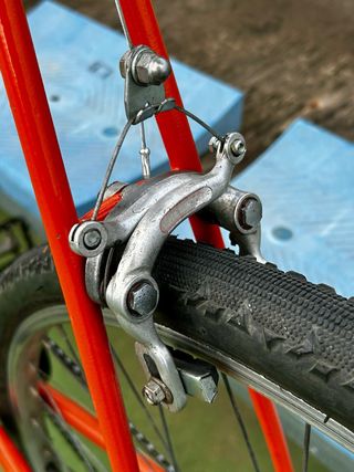 Bicicleta paseo naranja vintage XL ruedas 29”