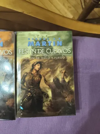 Libros juego de tronos 1-2 Festín de cuervos 1-2