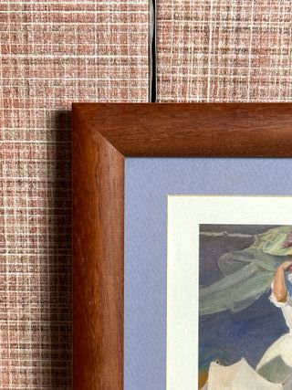 Pareja cuadros láminas Sorolla