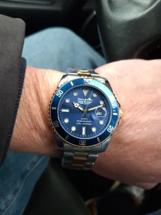 Orologio uomo al quarzo Pierre Bonnet 42 mm