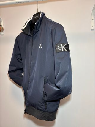 Chaqueta Bomber Calvin Klein Jeans - Azul Marino