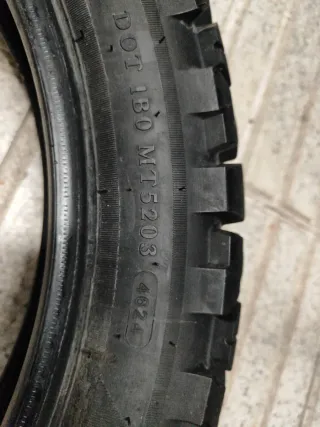Neumáticos Moto Trail como nuevos