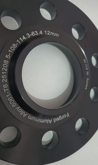 Separadores Ruedas Aluminio 5x108 6061-T6