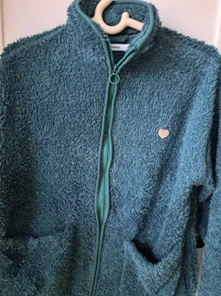 Chaqueta pijama Woman Secret verde