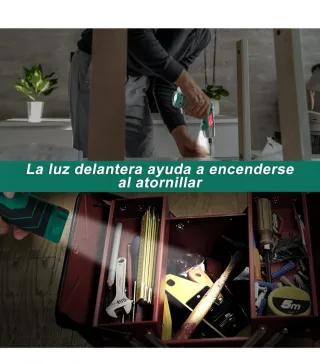 HYCHIKA Atornillador Eléctrico 6Nm