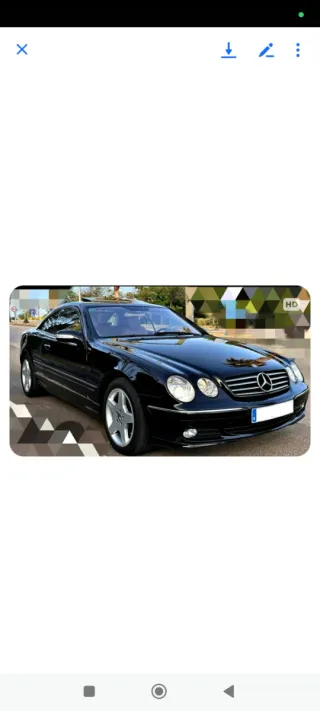 Mercedes-Benz CL Coupe 2007